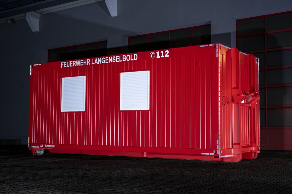 Abrollbehälter Aufenthalt