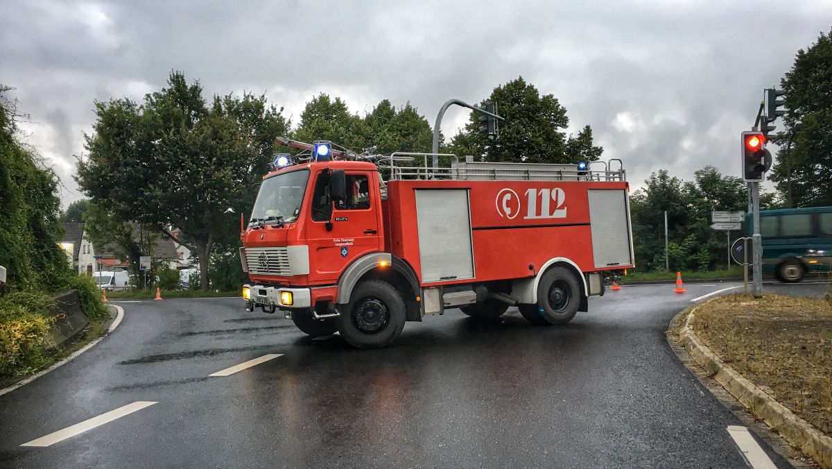 Betriebsmittelauslauf nach Verkehrsunfall