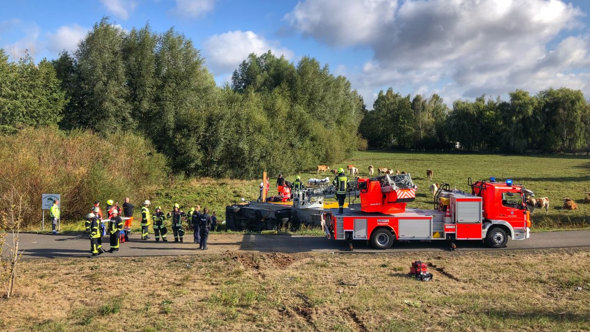 Betriebsmittelauslauf nach Verkehrsunfall