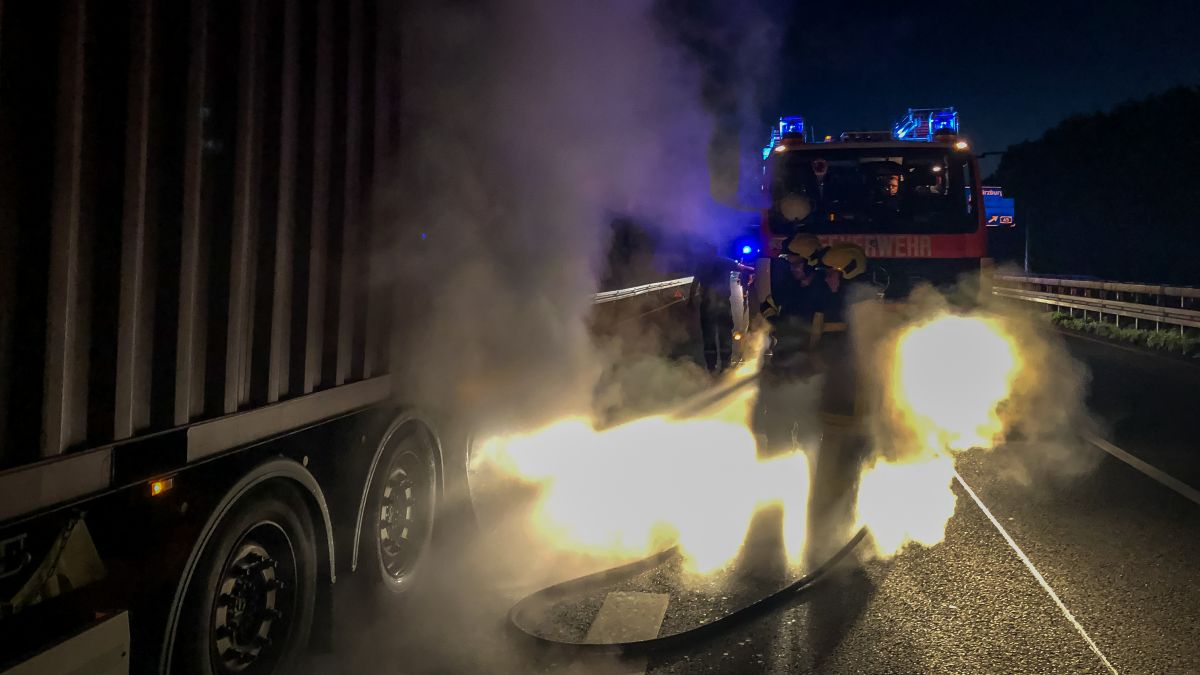 LKW-Brand