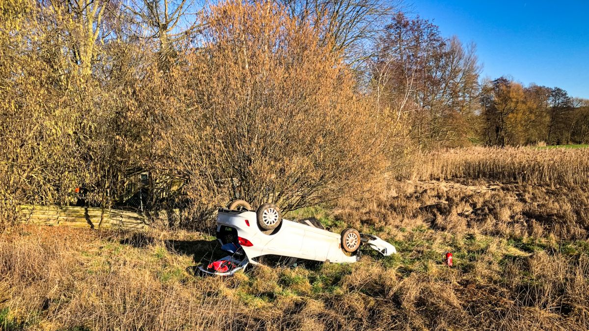 Betriebsmittelauslauf nach Verkehrsunfall