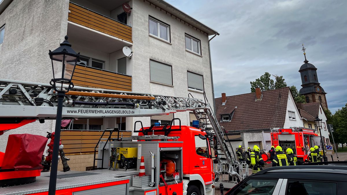 Küchenbrand, Menschenleben in Gefahr