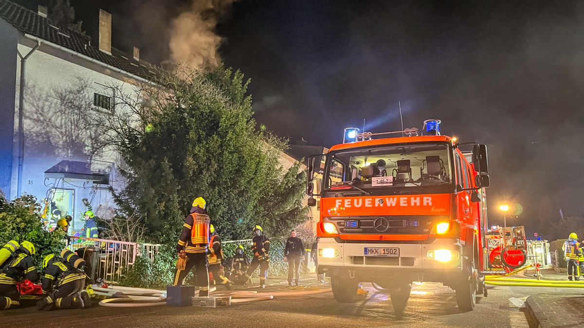 Feuer, Menschenleben in Gefahr