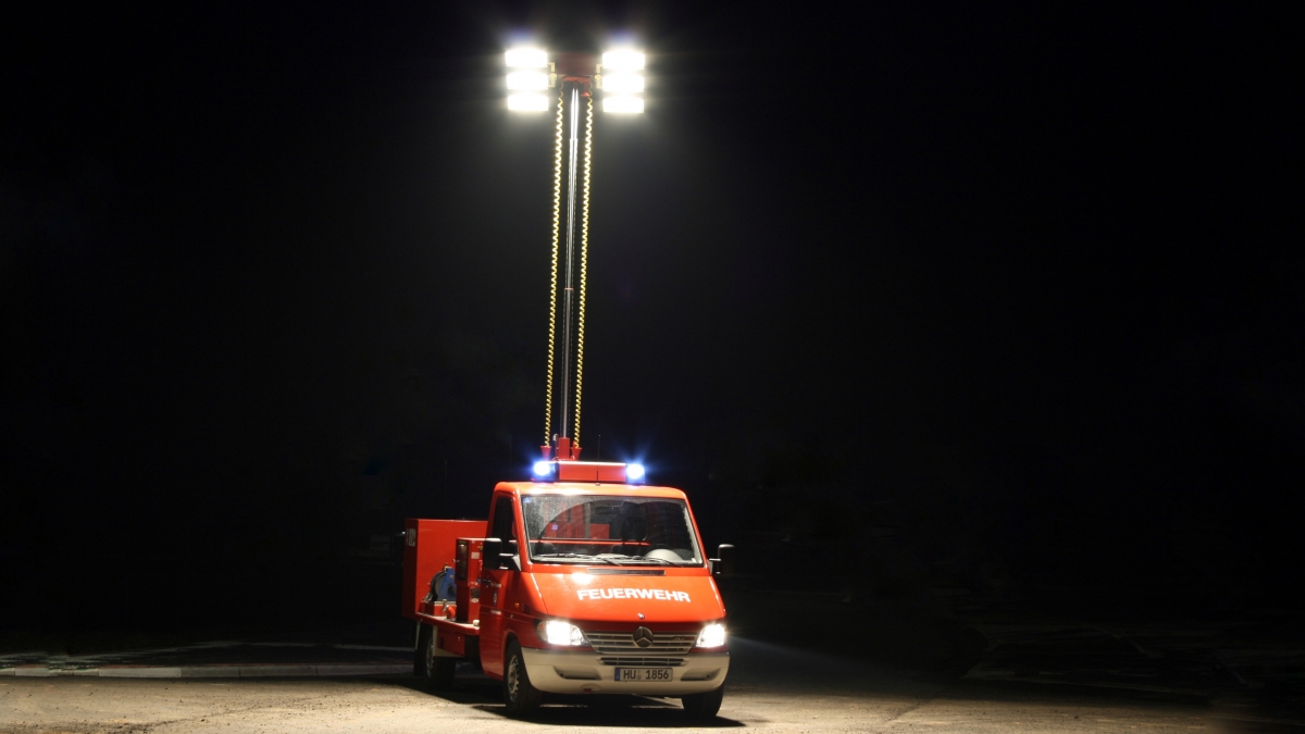 Gerätewagen Licht