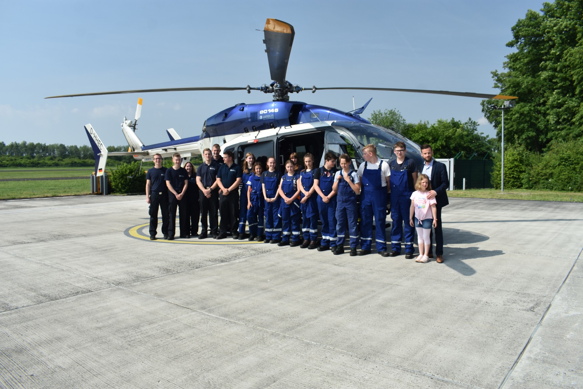 Fliegerstaffel Gruppenfoto Header