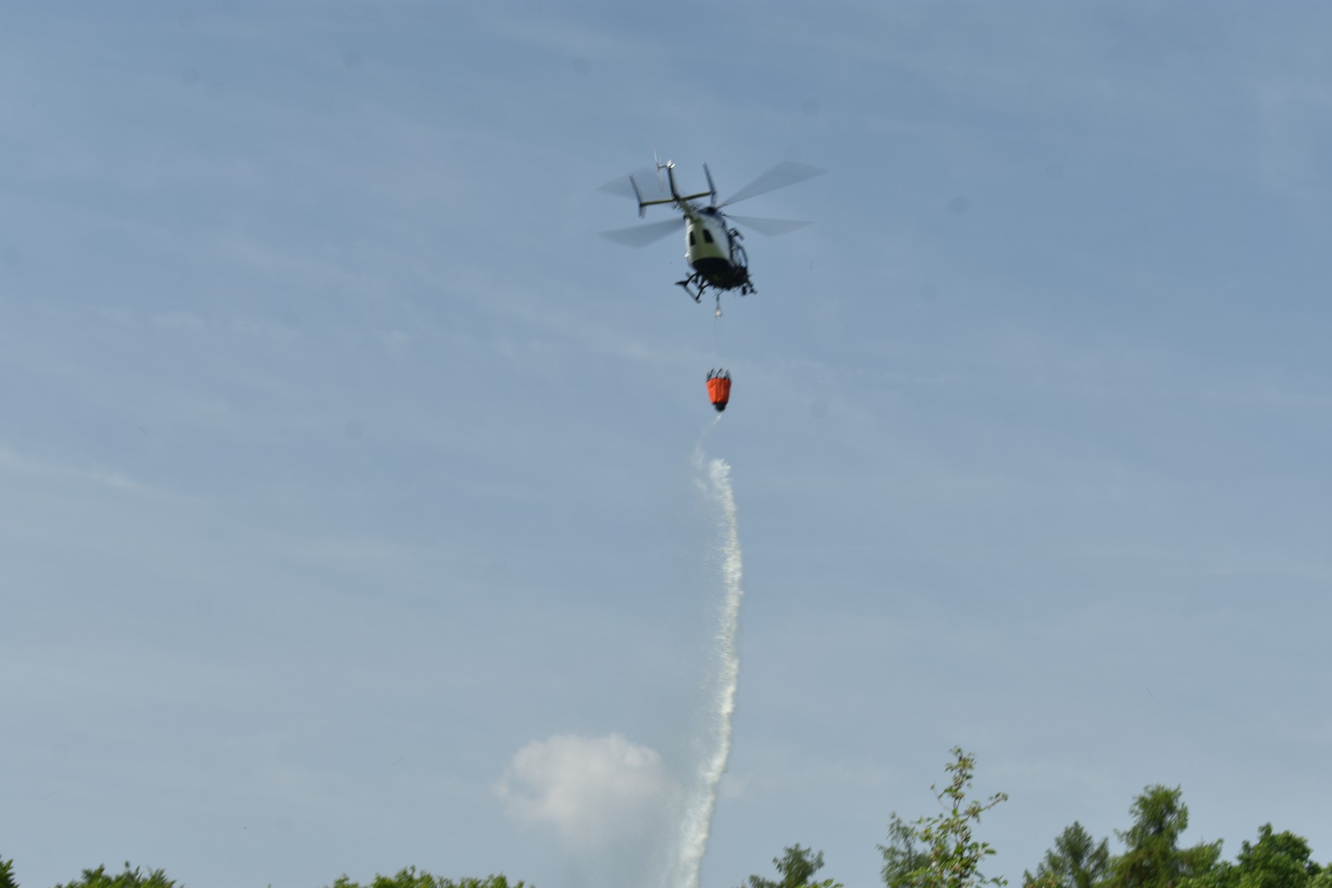 Fliegerstaffel Hubschrauber im Einsatz