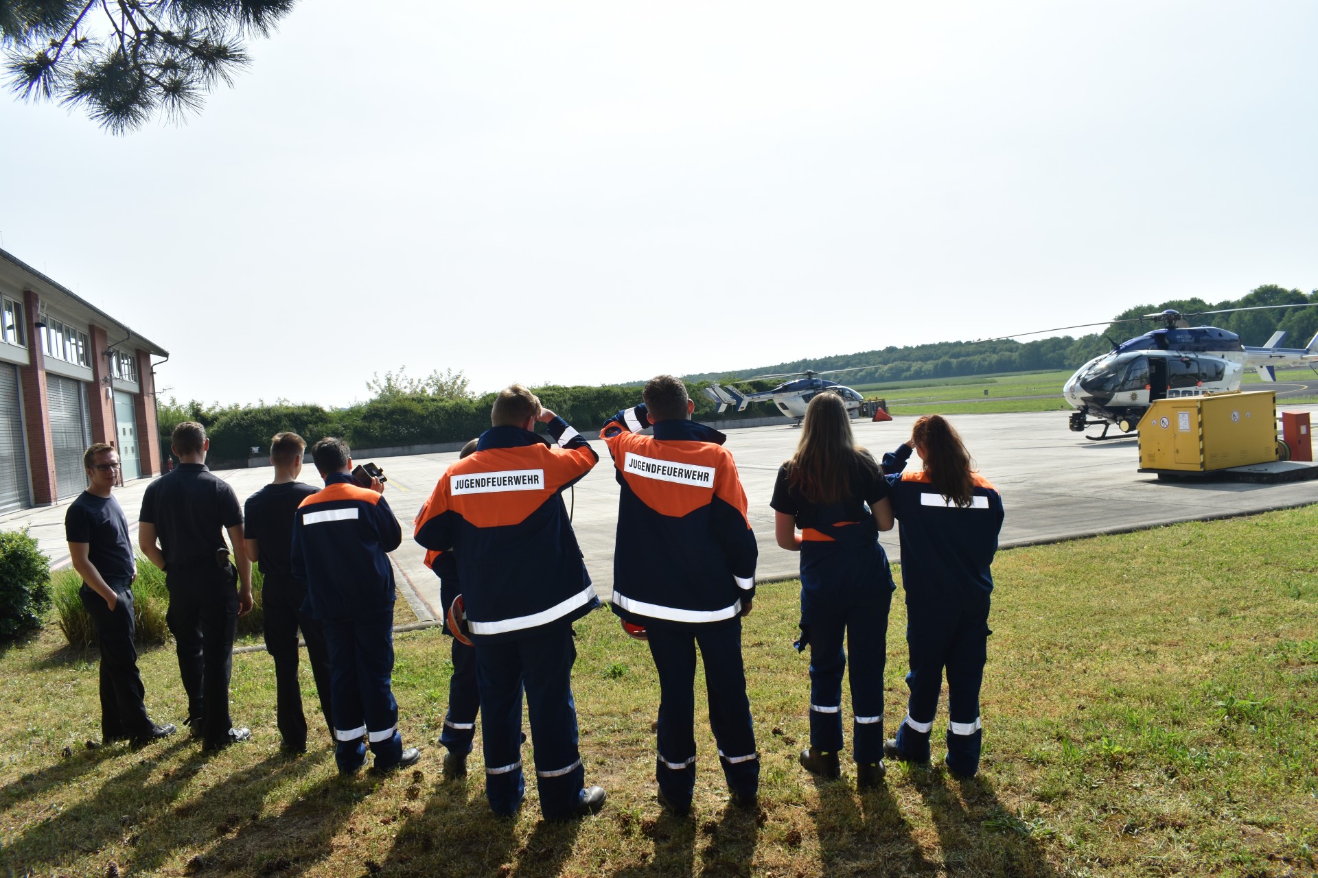 Fliegerstaffel Hubschrauber Start