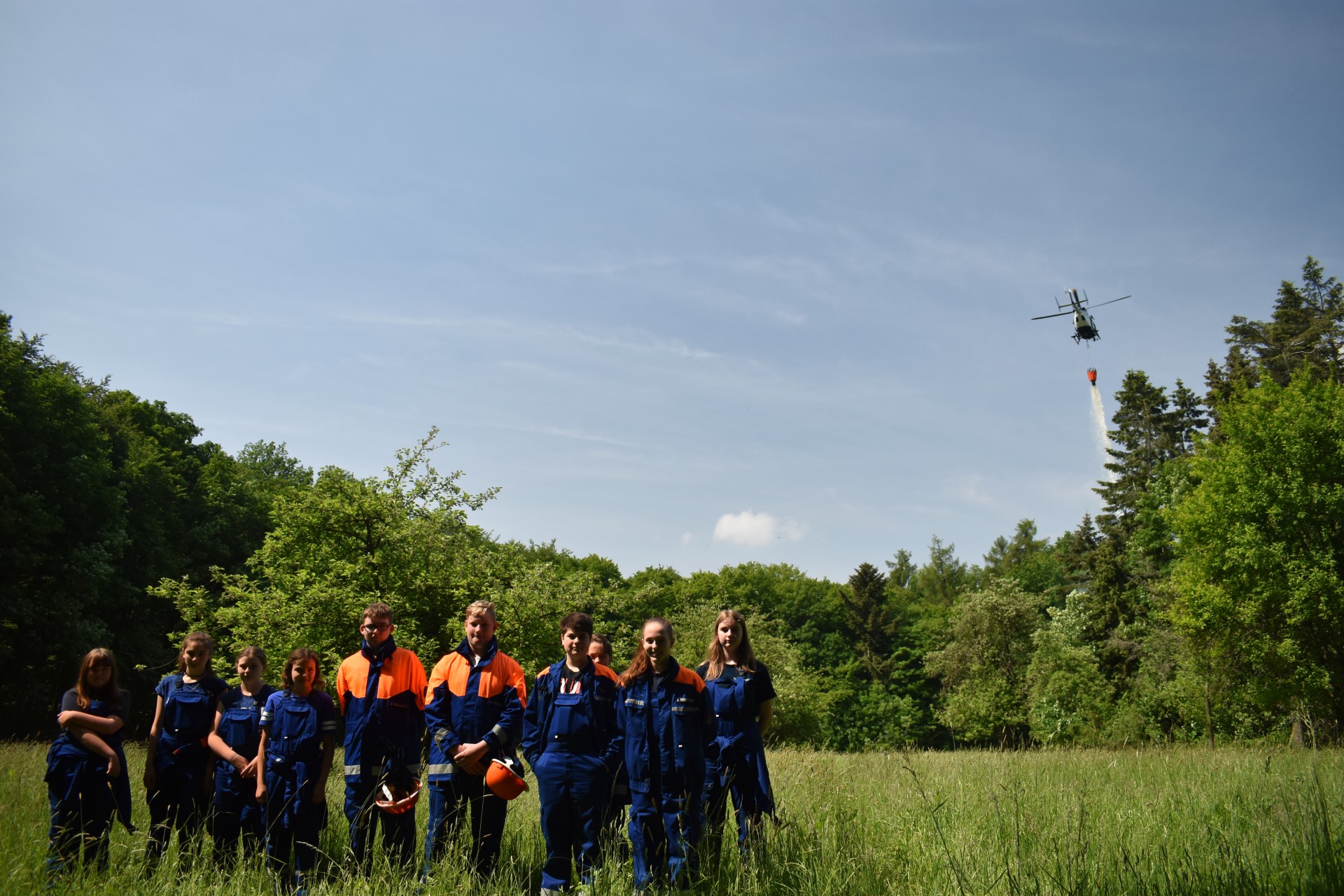 Fliegerstaffel Läschen Gruppenbild 2