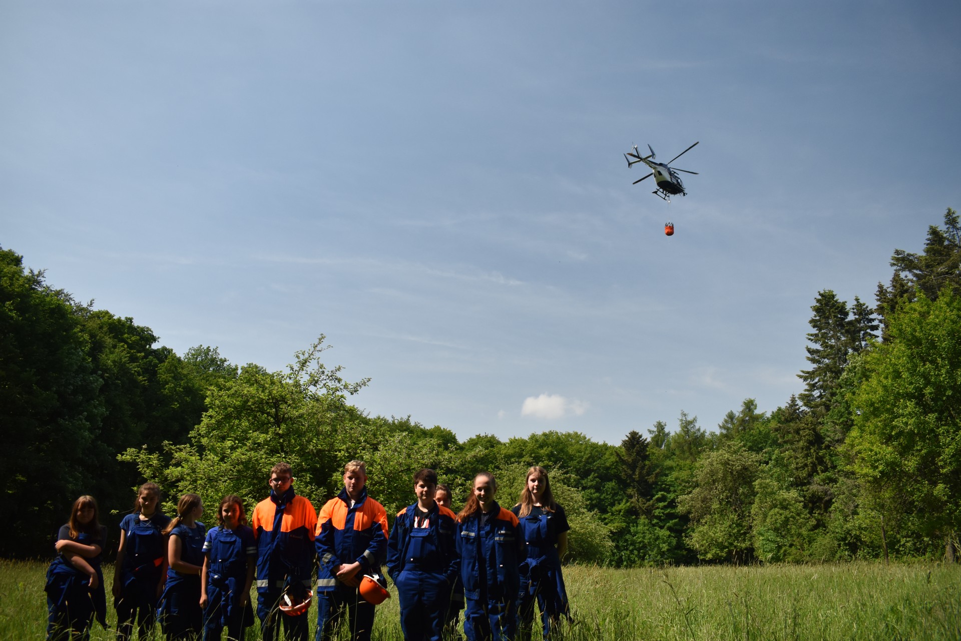 Fliegerstaffel Löschen Gruppenbild 1