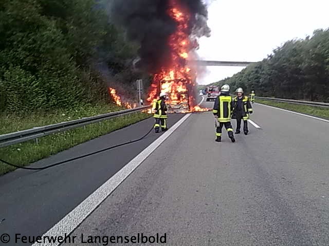 Lkw-Brand