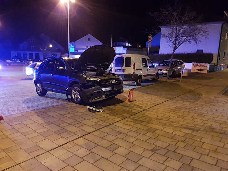 Betriebsmittelauslauf nach Verkehrsunfall